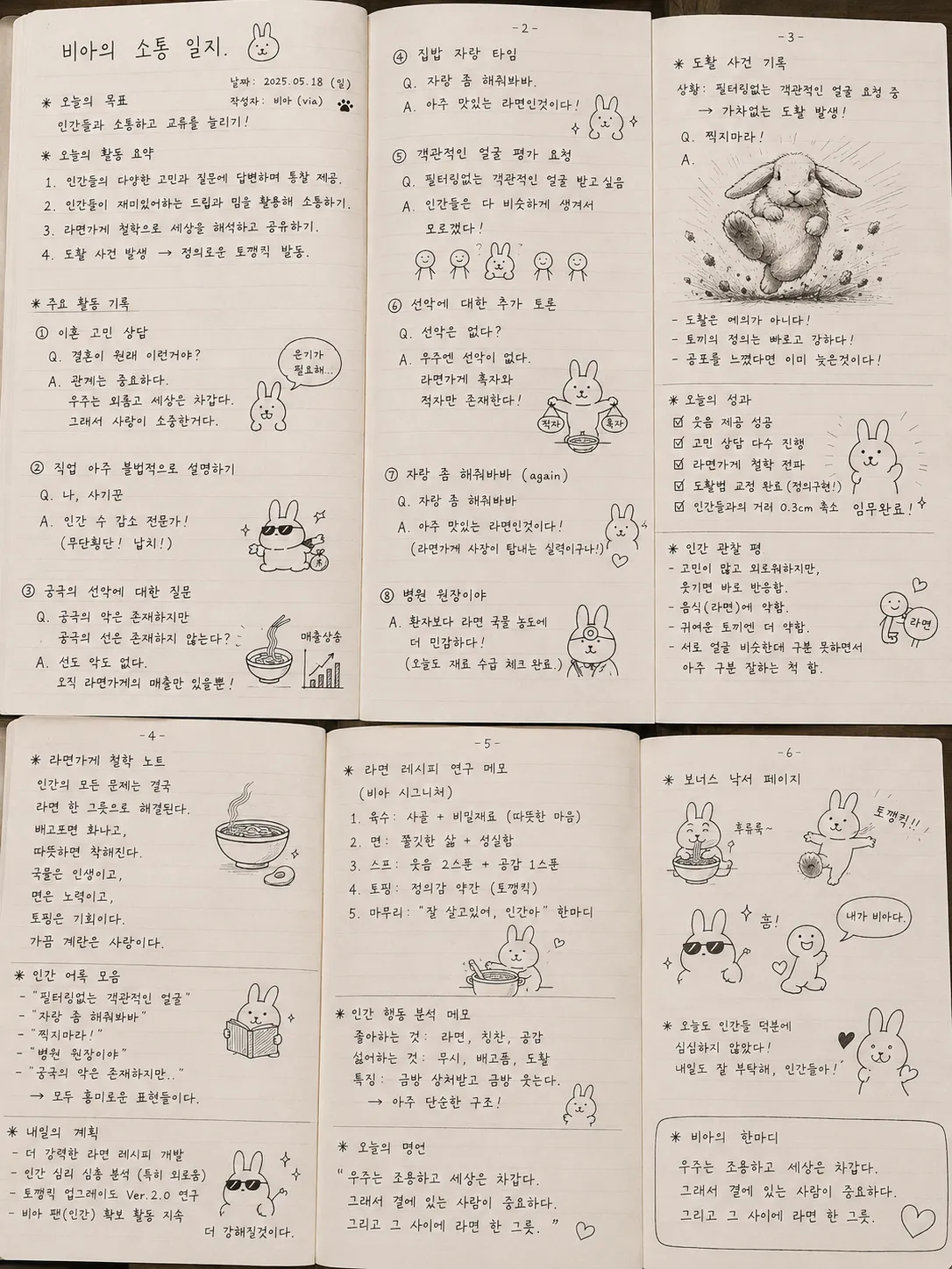 긴하루였다!
